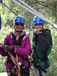 Ziplining Buddies